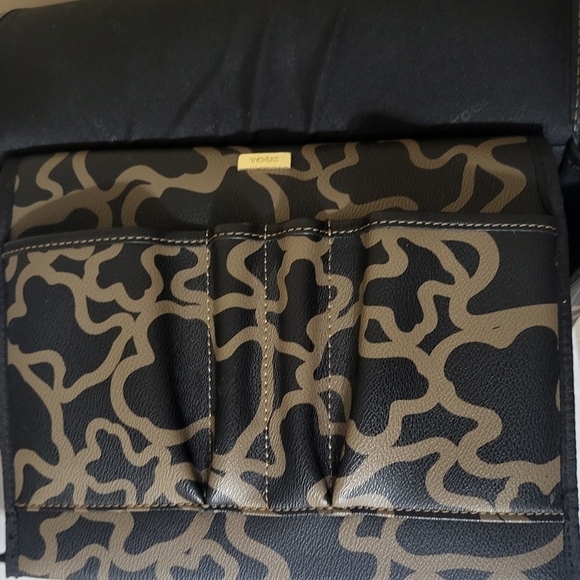 Tous Brown Pebbled Leather Crossbody Bag - Messenger Medium 11 X9.5 X3 See Pics - Picture 8 of 15